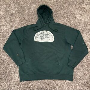 Y2K Seattle SuperSonics Legends Hoodie Sweatshirt Green XL Durant Kemp Payton KD